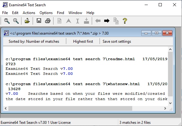 Examine32/Examine64 Text Search 7.10